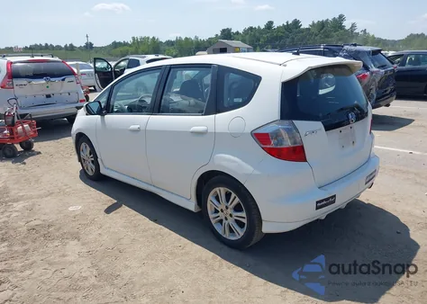2009 Honda Fit Sport из США, поврежденный, VIN JHMGE88489C003891